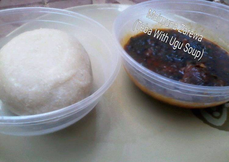 Simple Way to Make Homemade Eba and Ugu soup | This is Recipe So Tasty You Must Test Now !!