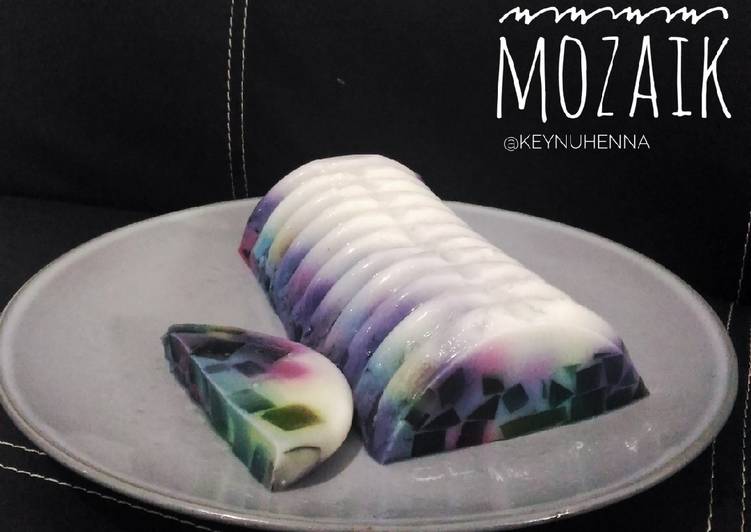 Resep Puding mozaik Anti Gagal