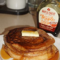 Cinnamon Swirl American Pancakes A picture of Cinnamon Swirl American Pancakes.