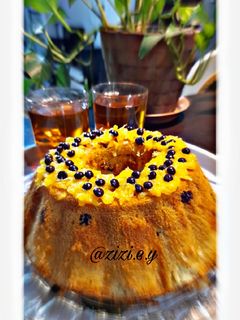 عکسی از دستور کیک آب پرتقالی🍊