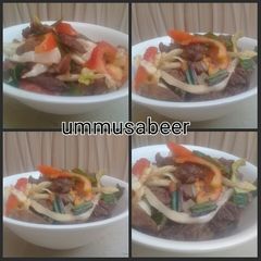 A picture of 20min stir beef stir fry. #kitchenhuntchallange.
