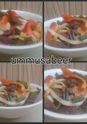 A picture of 20min stir beef stir fry. #kitchenhuntchallange.