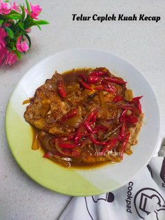 Foto resep Telur Ceplok Kuah Kecap