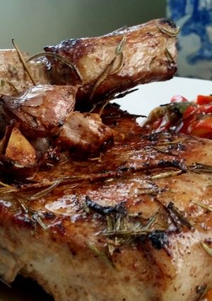 Una foto de Chuletas de cerdo ecològico