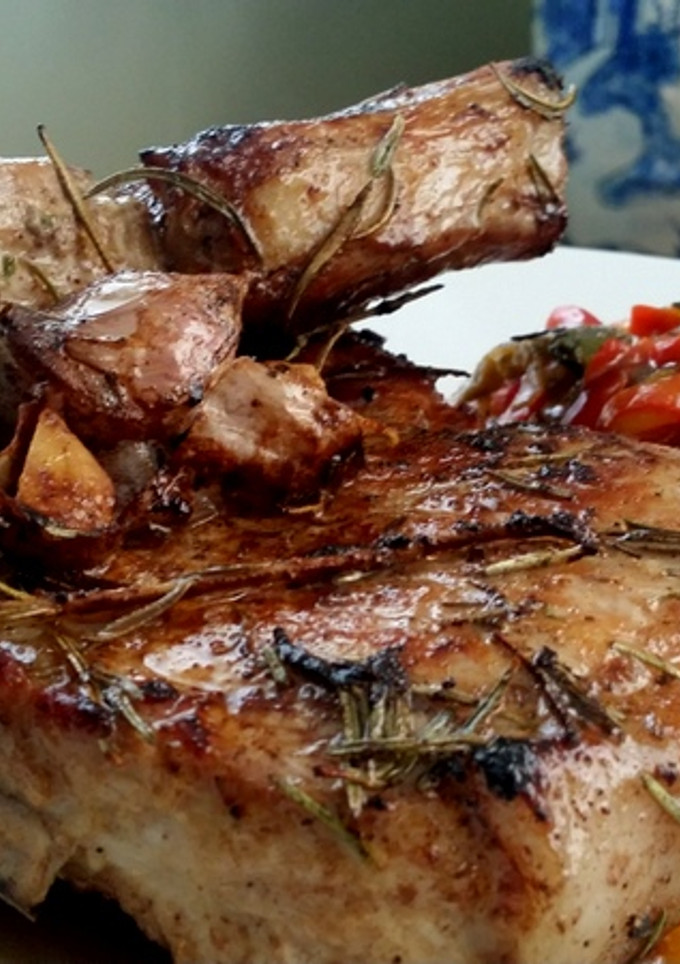 Una foto de Chuletas de cerdo ecològico