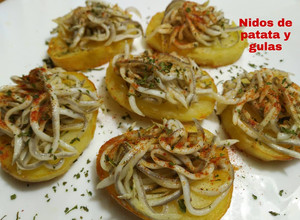 Foto principal de Nidos de patata y gulas