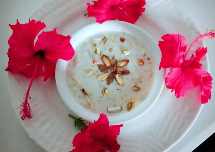 Recipe of Quick Sabudana kheer