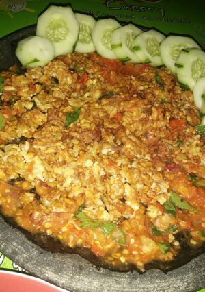 Foto resep Tempe penyet kemangi