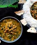 Maharashtrian alu chi patal bhaji