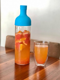A picture of Iced fruit tea.