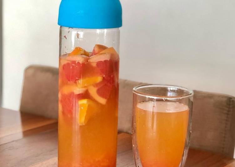 Steps to Make Perfect Iced fruit tea