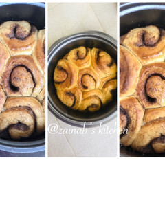 A picture of Cinnamon rolls🍽.