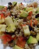 Ensalada con cebada