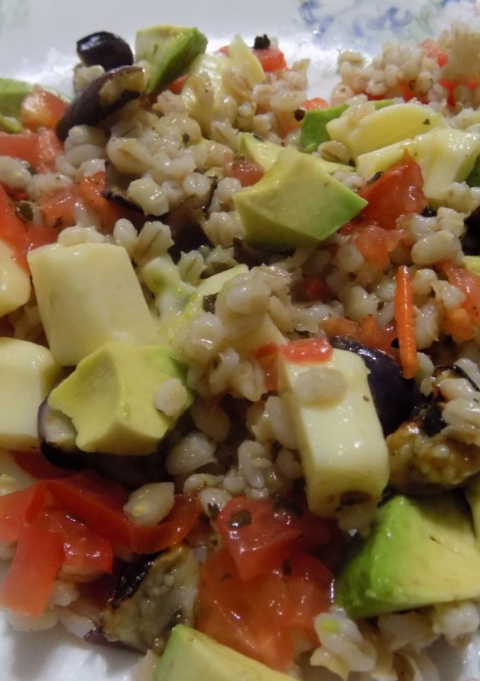 Una foto de Ensalada con cebada