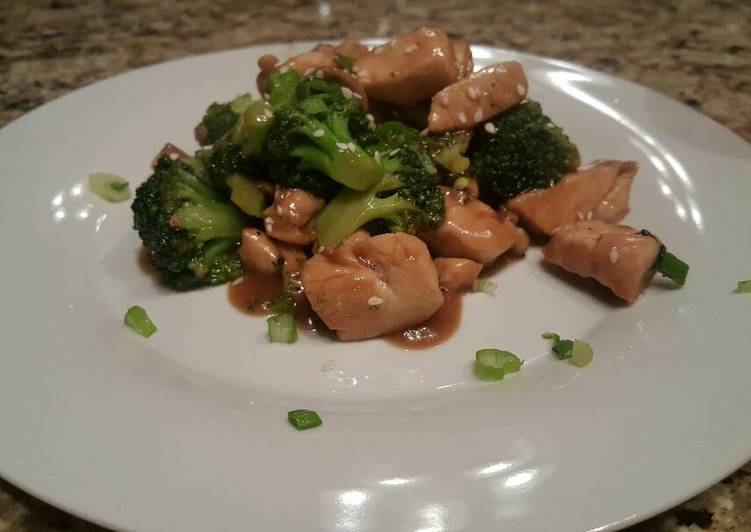 Easiest Way to Make Perfect 13 minute chicken and broccoli