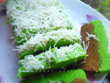 Bolu cokelat pandan kukus