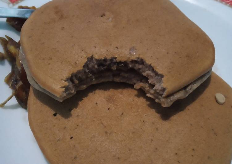 Dorayaki simple (takaran sendok)