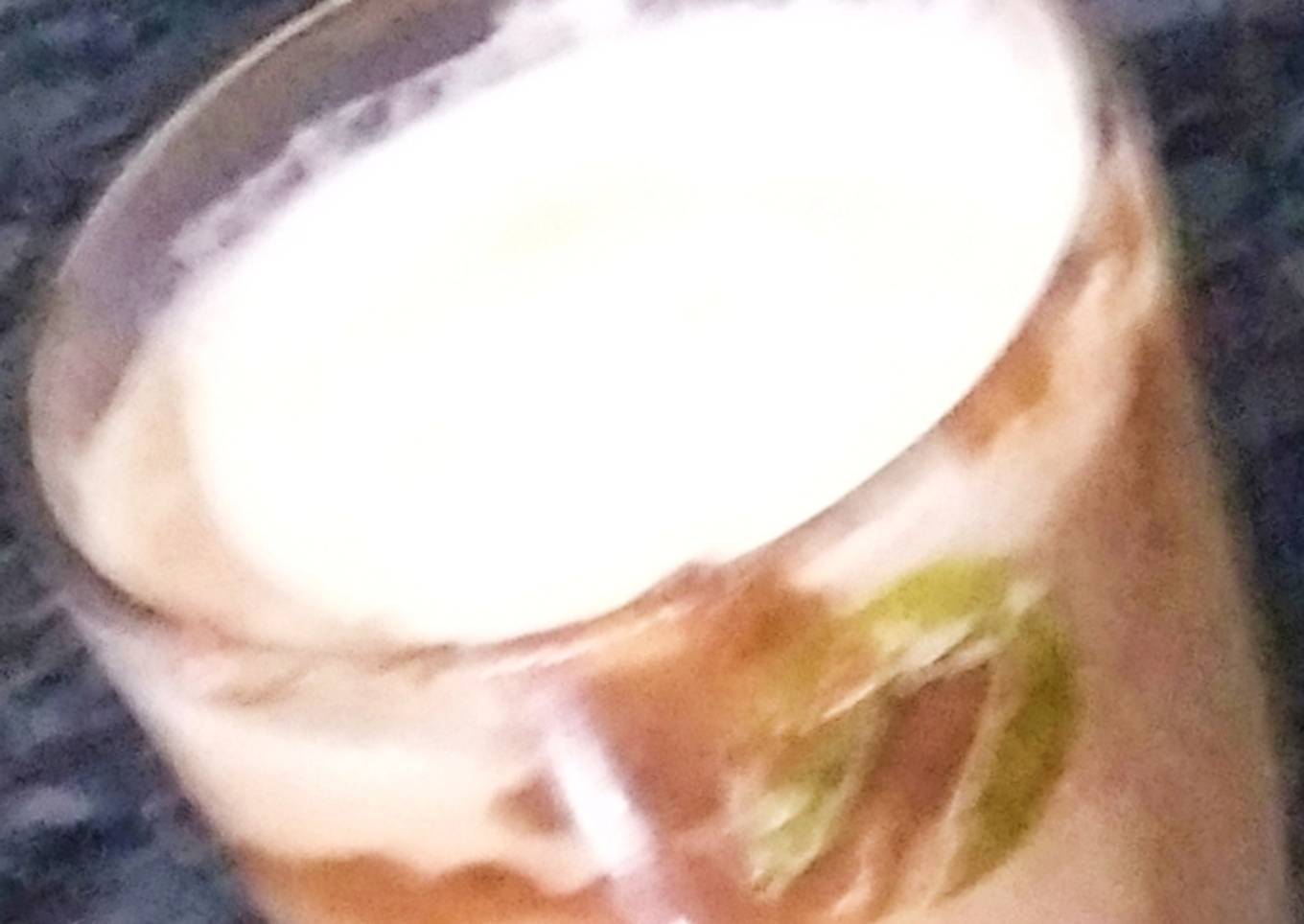 Chocolate flavor dahi lassi