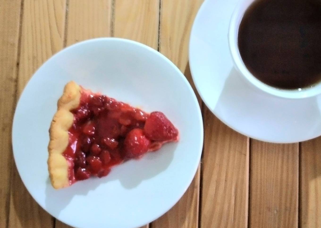 Strawberry Pie homemade