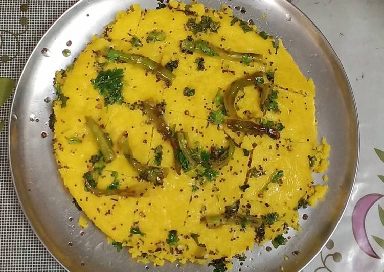 Sooji Dhokla