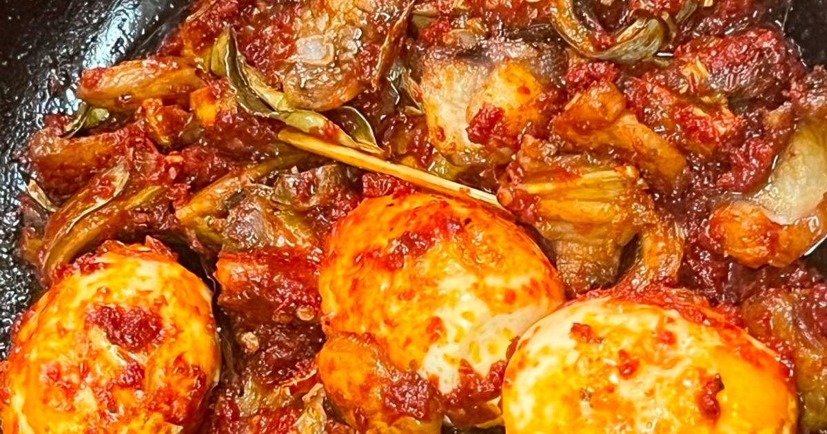 Resep Balado ikan pari + telur oleh Rosita R - Cookpad