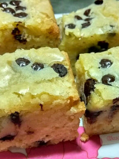 Foto resep Blondies (White Brownies) - simple, no mixer no SP/BP