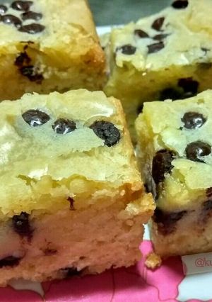 Foto resep Blondies (White Brownies) - simple, no mixer no SP/BP