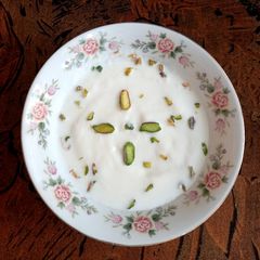 A picture of Soji ki kheer.