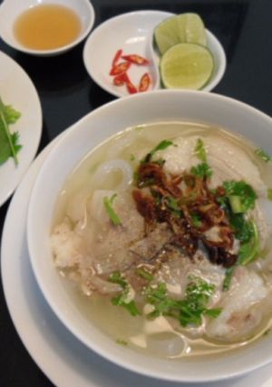 Hình của món Bánh canh giò heo.