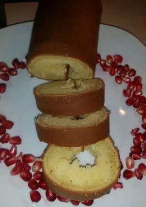 A picture of Swiss roll cake (English version).