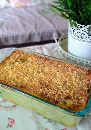 Foto resep Baked Chicken Potato with Spinach