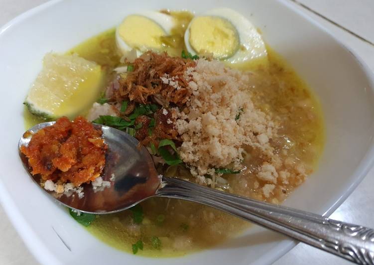 Langkah Mudah Membuat Soto kuning/Soto Surabaya, Laziss