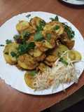 (Home made potatoe bhajia