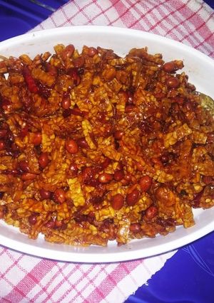 Foto resep Orek tempe kacang