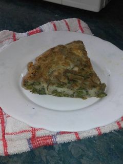 Una foto de Tortilla de espárragos