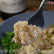 Risotto de alcachofas y espárragos al cava