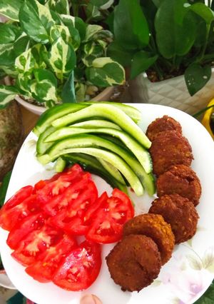عکسی از دستور فلافل آبادان 😋🤤