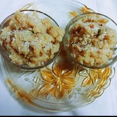 A picture of Suji ka halwa.