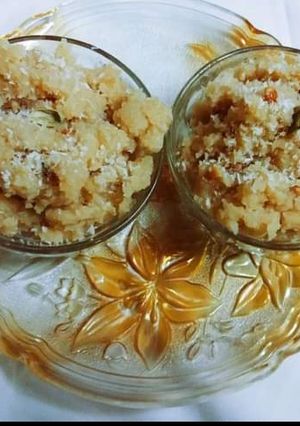 A picture of Suji ka halwa.