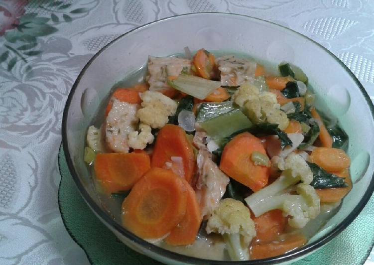 Kekian tumis sayur