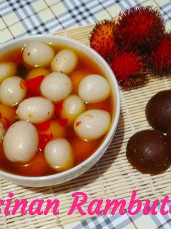 Easy Way Make Asinan Rambutan the  Makes Drooling Tasty