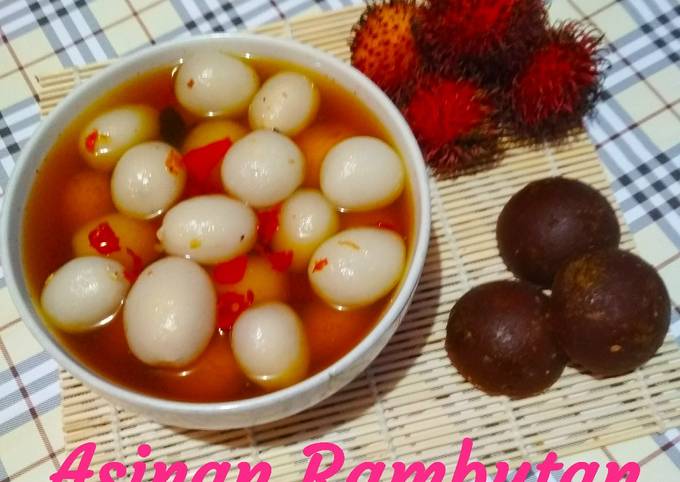 Panduan Masakan Resep Asinan Rambutan