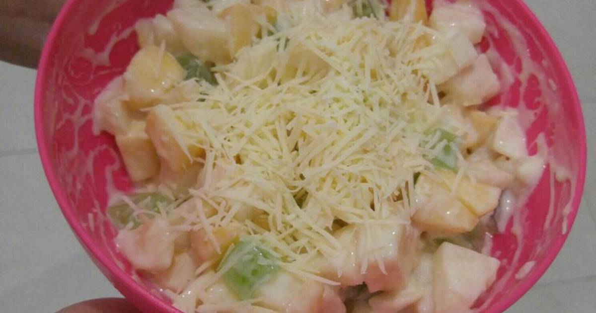 Resep Salad Buah Simple Oleh Debrina Intani Cookpad