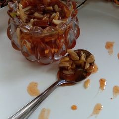 A picture of Dry fruits pickle.