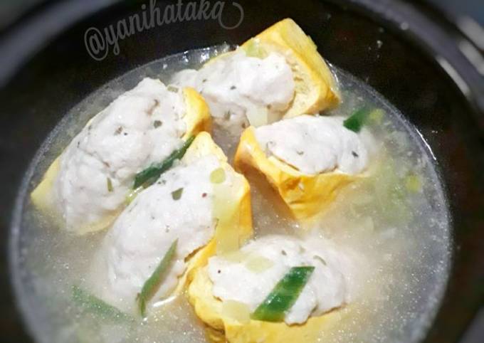 Resep Tahu Bakso Ayam 8m 129 Oleh Yani Susilowati Cookpad