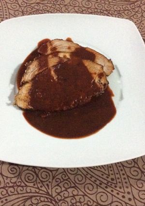 Una foto de Pierna Adobada a la antigua