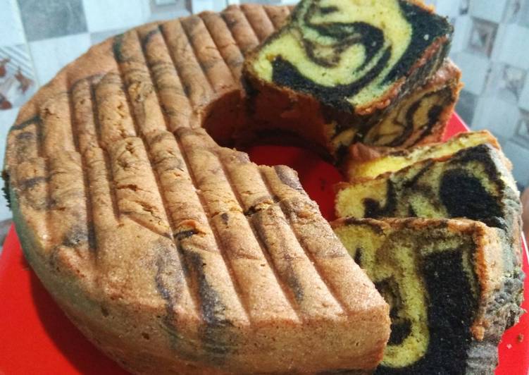 Langkah Mudah untuk Menyiapkan Marmer Cake, Lezat Sekali