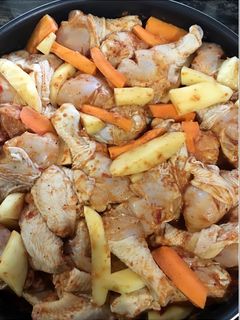 صورة لوصفة صينية دجاج بالفرن