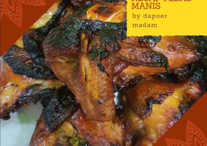 Ayam bakar pedas manis ala dapoer madam