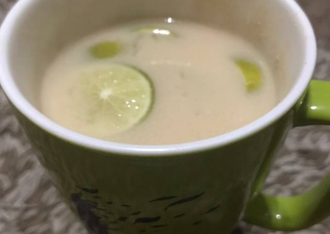 Cara Gampang Menyiapkan Teh Susu Jeruk Nipis, Sempurna
